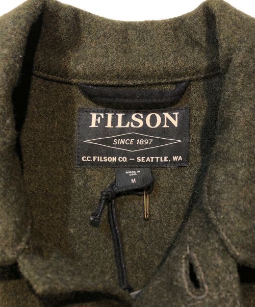 FILSON（フィルソン）FILSON (フィルソン) マッキーノウールクルーザージャケット カーキ サイズ:Mの古着・服飾アイテム
