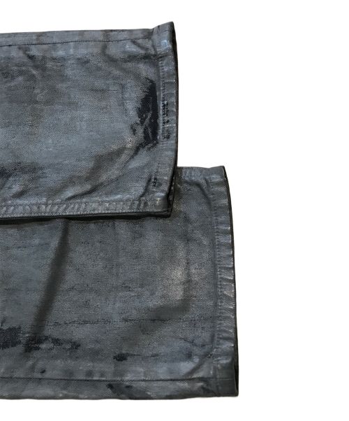 DIESEL Black Gold（ディーゼル ブラック ゴールド）DIESEL Black Gold (ディーゼル ブラック ゴールド) TYPE-2510 コーティングデニムパンツ グレー サイズ:32の古着・服飾アイテム