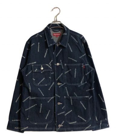 中古・古着通販】Supreme (シュプリーム) 17SS Denim Logo Chore Coat
