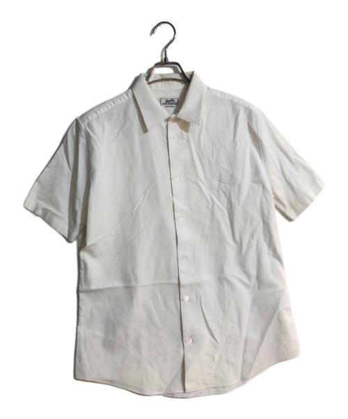 HERMES（エルメス）HERMES (エルメス) コットン ショートスリーブシャツ ホワイト サイズ:SIZE16の古着・服飾アイテム