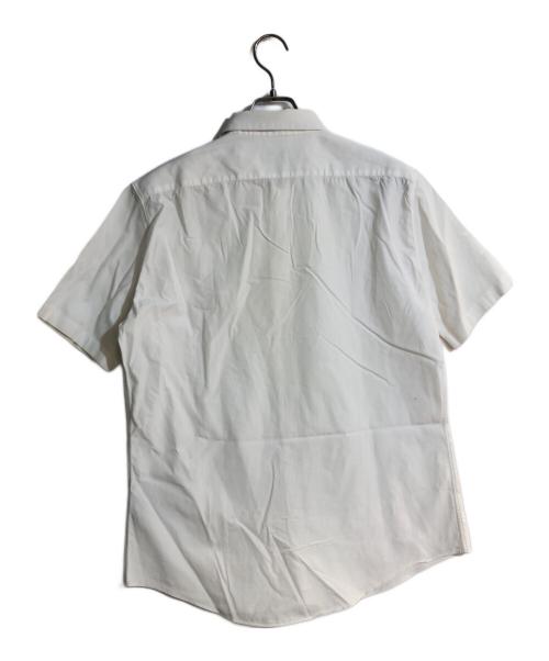HERMES（エルメス）HERMES (エルメス) コットン ショートスリーブシャツ ホワイト サイズ:SIZE16の古着・服飾アイテム