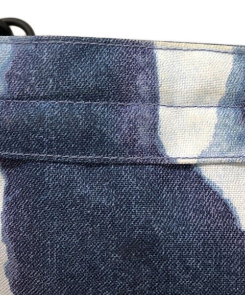 SUPREME（シュプリーム）Supreme (シュプリーム) THE NORTH FACE (ザ ノース フェイス) Bleached Denim Print Shoulder Bag ブルーの古着・服飾アイテム