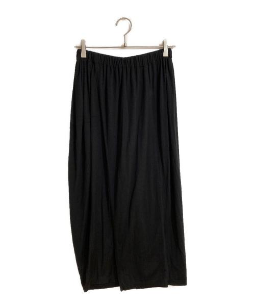 JURGEN LEHL（ヨーガンレール）JURGEN LEHL (ヨーガンレール) コットンシルク ドレープパンツ ブラック サイズ:Mの古着・服飾アイテム