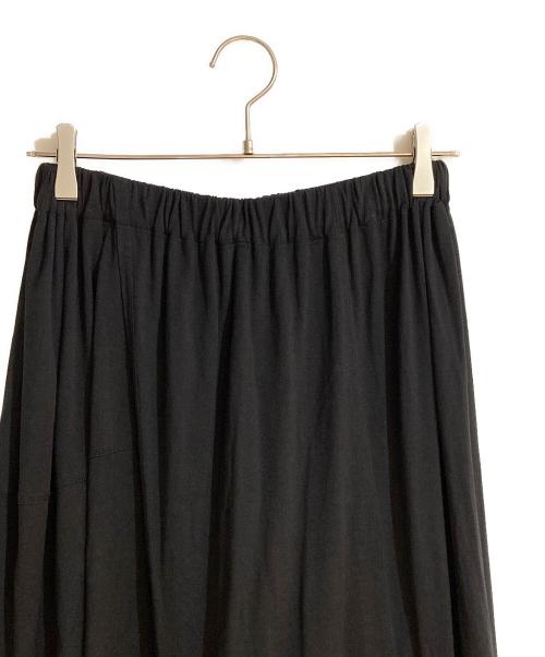 JURGEN LEHL（ヨーガンレール）JURGEN LEHL (ヨーガンレール) コットンシルク ドレープパンツ ブラック サイズ:Mの古着・服飾アイテム