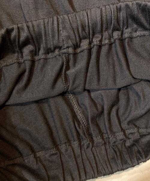 JURGEN LEHL（ヨーガンレール）JURGEN LEHL (ヨーガンレール) コットンシルク ドレープパンツ ブラック サイズ:Mの古着・服飾アイテム