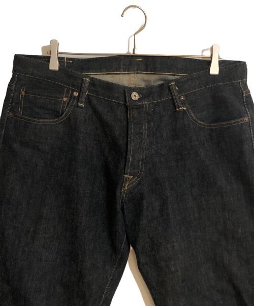 BURGUS PLUS（バーガスプラス）BURGUS PLUS (バーガスプラス) 955-XX 14.5oz Natural Indigo Selvedge Denim/ナチュラルインディゴセルビッチデニム インディゴ サイズ:38の古着・服飾アイテム