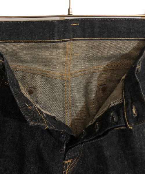 BURGUS PLUS（バーガスプラス）BURGUS PLUS (バーガスプラス) 955-XX 14.5oz Natural Indigo Selvedge Denim/ナチュラルインディゴセルビッチデニム インディゴ サイズ:38の古着・服飾アイテム