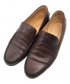 HERMESエルメス）の古着「ベーシックローファー」｜ブラウン