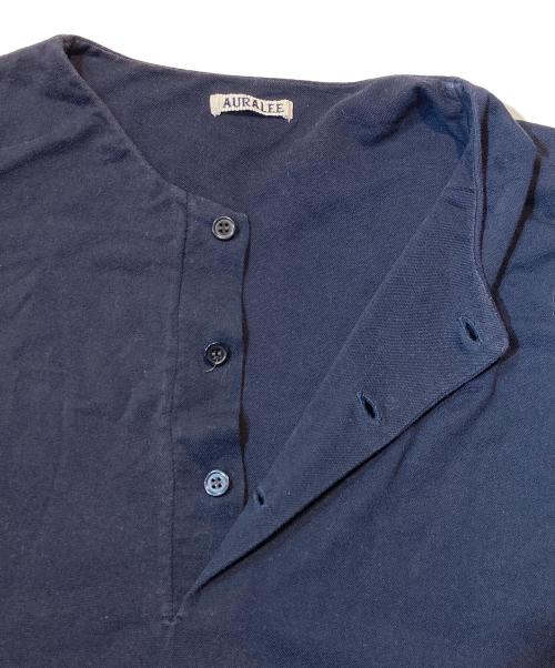 AURALEE（オーラリー）AURALEE (オーラリー) カットソー ネイビー サイズ:4の古着・服飾アイテム