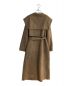 LE CIEL BLEU (ルシェルブルー) Big Collar Belted Maxi Coat/ビックカラーベルテッドマキシコート ベージュ サイズ:36：14000円