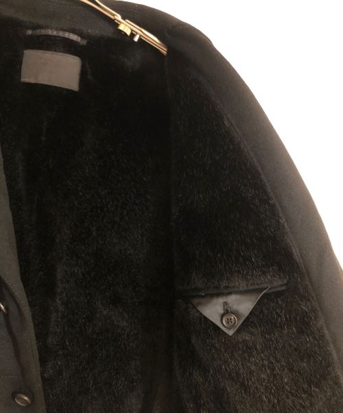 PRADA（プラダ）PRADA (プラダ) パデッド キャメルファブリックジャケット ブラック サイズ:50の古着・服飾アイテム