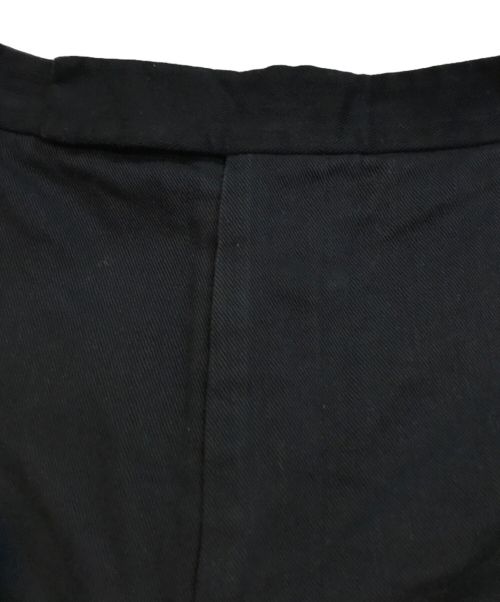 J.W.ANDERSON（ジェイダブリューアンダーソン）J.W.ANDERSON (ジェイダブリューアンダーソン) ヘビーオンステーパードクロップパンツ ブラック サイズ:34の古着・服飾アイテム