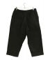 J.W.ANDERSON (ジェイダブリューアンダーソン) ヘビーオンステーパードクロップパンツ ブラック サイズ:34：7000円