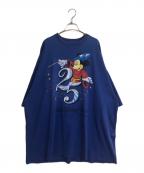 WALT DISNEYウォルト・ディズニー）の古着「25thオールドTシャツ」｜ブルー