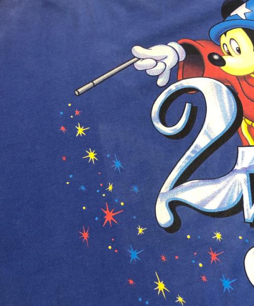 WALT DISNEY（ウォルト・ディズニー）WALT Disney (ウォルト・ディズニー) 25thオールドTシャツ ブルー サイズ:FREEの古着・服飾アイテム