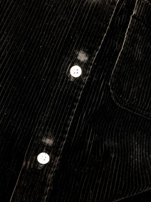 SUPREME（シュプリーム）SUPREME (シュプリーム) 16AW CORDUROY SHIRT/コーデュロイシャツ ブラック サイズ:Lの古着・服飾アイテム
