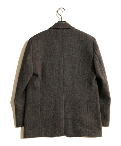 Dunst（ダンスト）Dunst (ダンスト) UNISEX CLASSIC 2 BUTTON WOOL BLAZER ブラウン サイズ:Ｓの古着・服飾アイテム