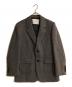 Dunst（ダンスト）の古着「UNISEX CLASSIC 2 BUTTON WOOL BLAZER」｜ブラウン