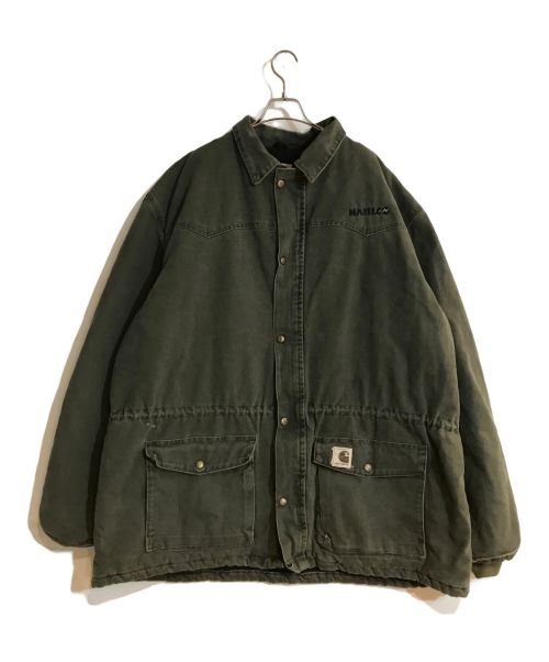 CarHartt（カーハート）CarHartt (カーハート) ウエスタンヨークコート グリーン サイズ:2XLの古着・服飾アイテム
