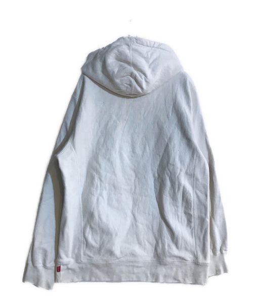 SUPREME（シュプリーム）Supreme (シュプリーム) Small Box Logo Hooded Sweatshirt ホワイト サイズ:Lの古着・服飾アイテム