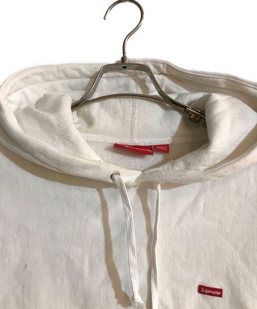 SUPREME（シュプリーム）Supreme (シュプリーム) Small Box Logo Hooded Sweatshirt ホワイト サイズ:Lの古着・服飾アイテム
