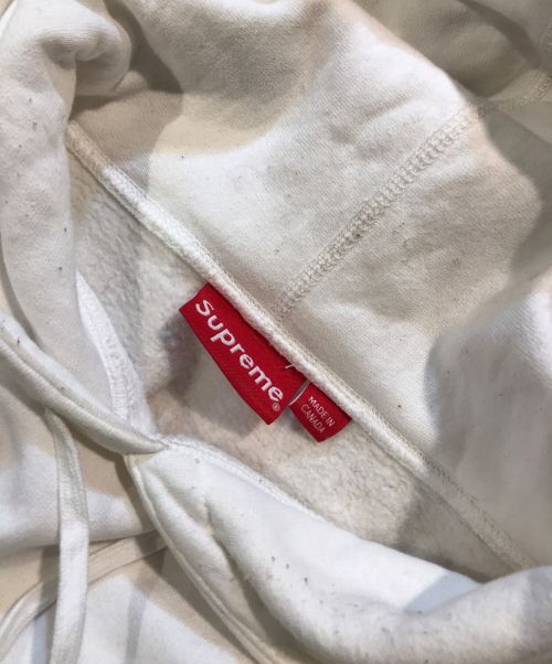 SUPREME（シュプリーム）Supreme (シュプリーム) Small Box Logo Hooded Sweatshirt ホワイト サイズ:Lの古着・服飾アイテム
