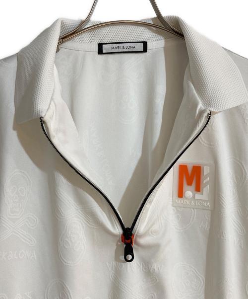 MARK&LONA（マークアンドロナ）MARK&LONA (マークアンドロナ) ポロシャツ ホワイト サイズ:46の古着・服飾アイテム
