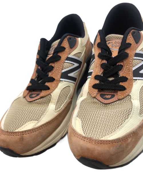 NEW BALANCE（ニューバランス）NEW BALANCE (ニューバランス) USA 990 v6 TO6 ブラウン×ベージュ サイズ:26㎝の古着・服飾アイテム