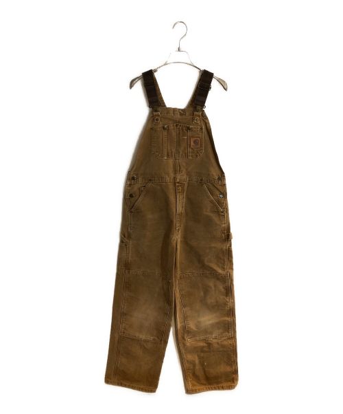 CarHartt（カーハート）CarHartt (カーハート) SANDSTONE BIB OVERALL ブラウン サイズ:32×30の古着・服飾アイテム