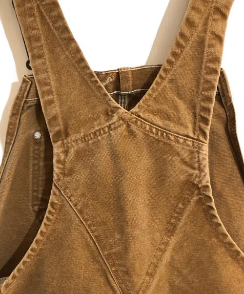 CarHartt（カーハート）CarHartt (カーハート) SANDSTONE BIB OVERALL ブラウン サイズ:32×30の古着・服飾アイテム