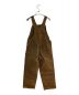 CarHartt (カーハート) SANDSTONE BIB OVERALL ブラウン サイズ:32×30：13000円