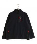 POLO SPORTポロスポーツ）の古着「ハーフジップフリースプルオーバー」｜ネイビー