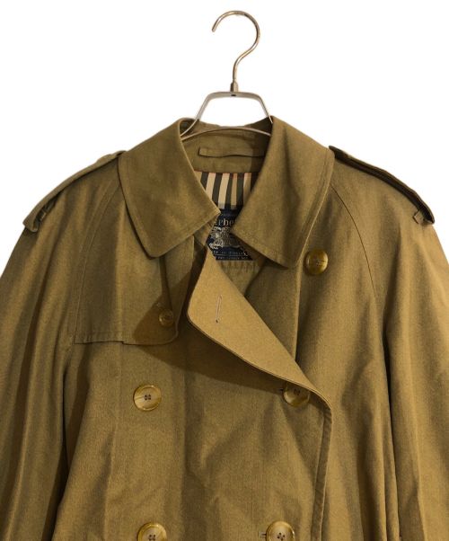 Burberry's（バーバリーズ）Burberry's (バーバリーズ) al duca d'aosta (アルドゥカダオスタ) 別注トレンチコート ベージュ サイズ:REG42の古着・服飾アイテム