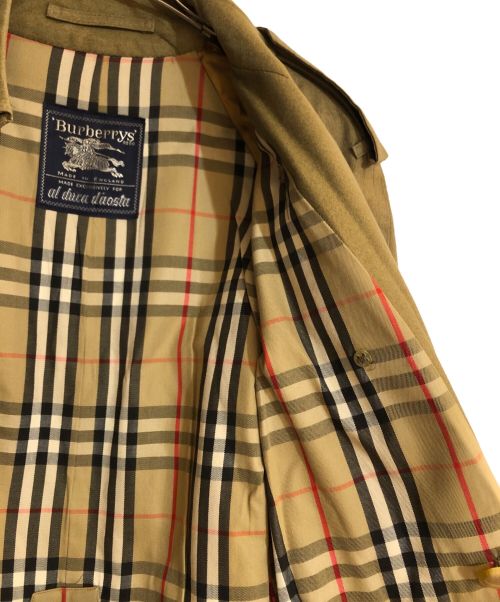 Burberry's（バーバリーズ）Burberry's (バーバリーズ) al duca d'aosta (アルドゥカダオスタ) 別注トレンチコート ベージュ サイズ:REG42の古着・服飾アイテム