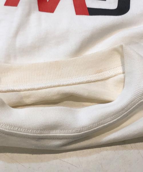 BALENCIAGA（バレンシアガ）BALENCIAGA (バレンシアガ) 20AW GYM WEAR LOGO FITTED T-SHIRT/20AWジムウェアロゴフィッティッドティーシャツ ホワイト サイズ:XXSの古着・服飾アイテム