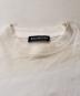 中古・古着 BALENCIAGA (バレンシアガ) 20AW GYM WEAR LOGO FITTED T-SHIRT/20AWジムウェアロゴフィッティッドティーシャツ ホワイト サイズ:XXS：10000円