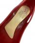中古・古着 Salvatore Ferragamo (サルヴァトーレ フェラガモ) ラバーパンプス レッド サイズ:7：6000円