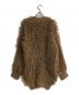 STELLA McCARTNEY (ステラマッカートニー) アルパカ フリンジニットカーディガン ブラウン サイズ:34：10000円