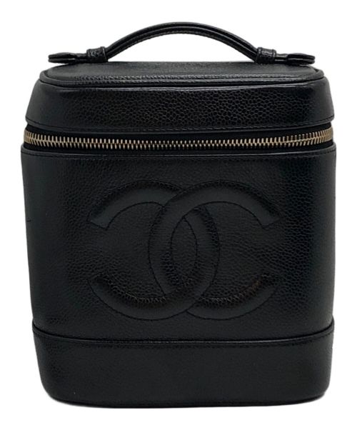CHANEL（シャネル）CHANEL (シャネル) キャビアスキンバニティバッグの古着・服飾アイテム