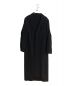 COMME des GARCONS HOMME PLUS（コムデギャルソンオムプリュス）の古着「インサイドアウトロングコート」｜ネイビー