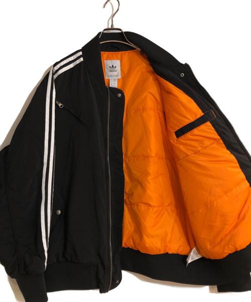 adidas Originals（アディダスオリジナル）adidas originals (アディダスオリジナル) ニュー パデッド ジャケット ブラック サイズ:2XLの古着・服飾アイテム