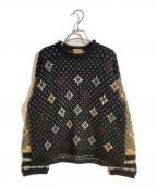 L.L.Beanエルエルビーン）の古着「HAND KNIT バーズアイニット」｜ブラック