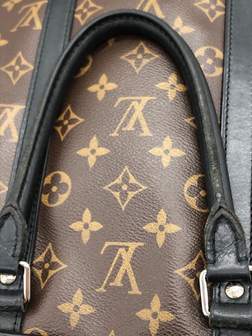 LOUIS VUITTON（ルイ ヴィトン）LOUIS VUITTON (ルイ ヴィトン) モノグラム・マカサー ポルトドキュマン・ヴォワヤージュ PDV ビジネスバッグ ブラウンの古着・服飾アイテム