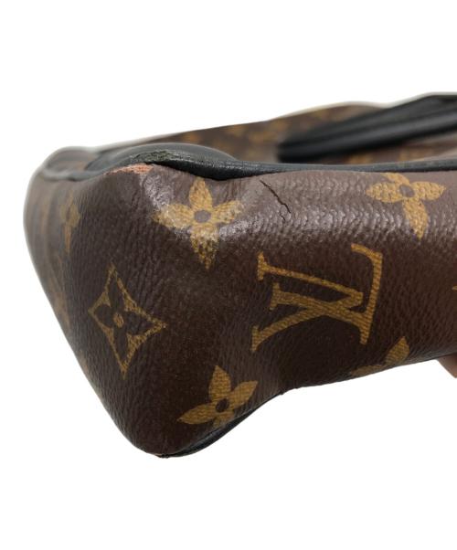 LOUIS VUITTON（ルイ ヴィトン）LOUIS VUITTON (ルイ ヴィトン) モノグラム・マカサー ポルトドキュマン・ヴォワヤージュ PDV ビジネスバッグ ブラウンの古着・服飾アイテム