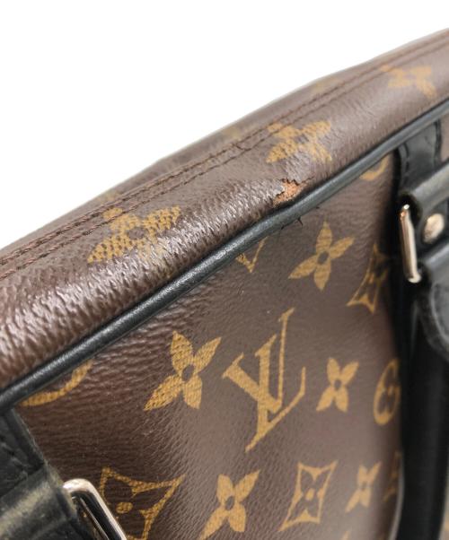 LOUIS VUITTON（ルイ ヴィトン）LOUIS VUITTON (ルイ ヴィトン) モノグラム・マカサー ポルトドキュマン・ヴォワヤージュ PDV ビジネスバッグ ブラウンの古着・服飾アイテム