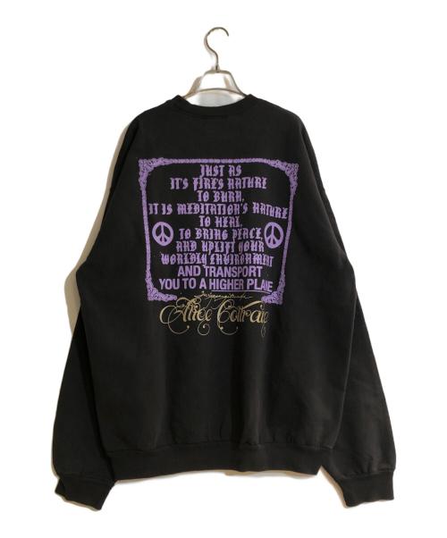 ONLINE CERAMICS（オンライン セラミックス）Online Ceramics (オンライン セラミックス) john coltrane (ジョンコルトレーン) プリントスウェット ブラック サイズ:XXLの古着・服飾アイテム
