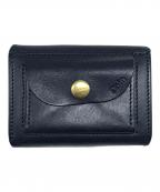 池之端銀革店イケノハタギンカワテン）の古着「コンパクトウォレット」｜ネイビー