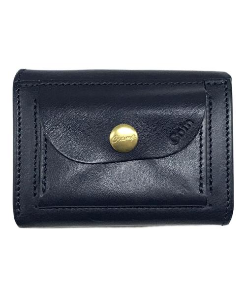 池之端銀革店（イケノハタギンカワテン）池之端銀革店 (イケノハタギンカワテン) コンパクトウォレット ネイビーの古着・服飾アイテム