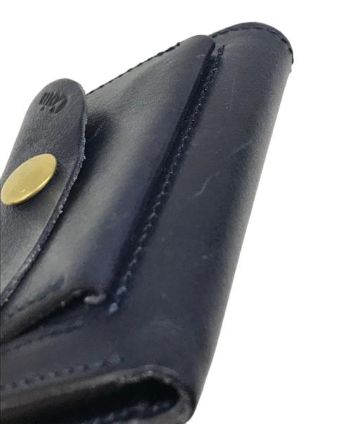 池之端銀革店（イケノハタギンカワテン）池之端銀革店 (イケノハタギンカワテン) コンパクトウォレット ネイビーの古着・服飾アイテム