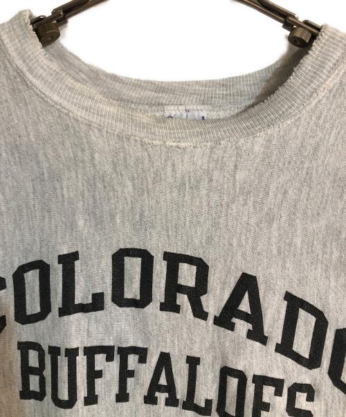 Champion（チャンピオン）Champion (チャンピオン) 刺繍タグ リバースウィーブスウェット グレー サイズ:XXLの古着・服飾アイテム